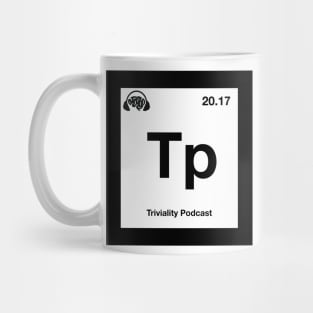 Triviality Periodically (Negative Space - Black) Mug